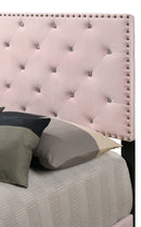 Suffolk Twin Box Spring Bed, Pink