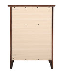 Izzy 1-Drawer Nightstand, Cappuccino