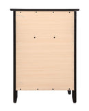 Izzy 1-Drawer Nightstand, Black