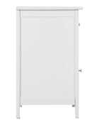 Izzy 1-Drawer Nightstand, White