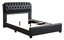 Marilla Full Box Spring Bed, Black