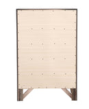 Marilla 5-Drawers Chest, Black