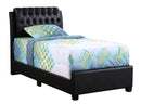Marilla Twin Box Spring Bed, Black