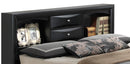 Marilla Full Storage Bed, Black