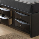 Marilla Full Storage Bed, Black