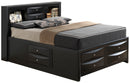Marilla Full Storage Bed, Black