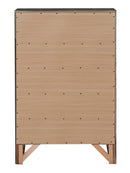 Marilla 5-Drawers Chest, Gray