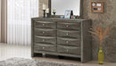 Marilla 8-Drawers Dresser, Gray