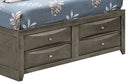 Marilla Full Storage Bed, Gray