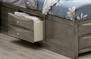 Marilla Queen Storage Bed, Gray