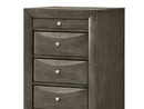 Marilla 6-Drawers Chest, Gray