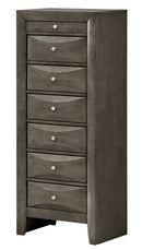 Marilla 6-Drawers Chest, Gray
