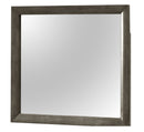 Marilla 35"L x 39"H Mirror, Gray
