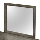 Marilla 35"L x 39"H Mirror, Gray