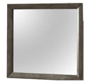Marilla 35"L x 39"H Mirror, Gray
