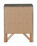 Marilla 3-Drawers Nightstand, Gray