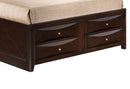 Marilla Full Storage Bed, Cappuccino