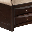 Marilla Full Storage Bed, Cappuccino