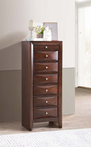 Marilla 6-Drawers Chest, Cappuccino
