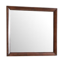 Marilla 35"L x 39"H Mirror, Cappuccino