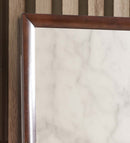 Marilla 35"L x 39"H Mirror, Cappuccino