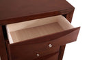 Marilla 5-Drawers Chest, Cherry