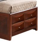 Marilla Twin Storage Bed, Cherry