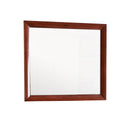 Marilla 35"L x 39"H Mirror, Cherry