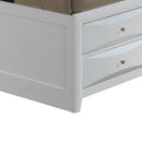 Marilla Queen Storage Bed, White