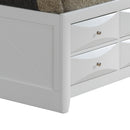 Marilla Twin Storage Bed, White