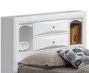 Marilla Twin Storage Bed, White