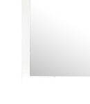 Marilla 35"L x 39"H Mirror, White