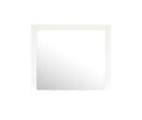 Marilla 35"L x 39"H Mirror, White