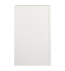 Marilla 3-Drawers Nightstand, White