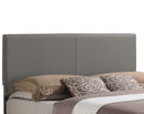 Aaron Queen Bed, Light Gray