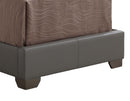 Aaron Twin Bed, Light Gray