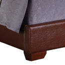 Aaron Full Bed, Light Brown