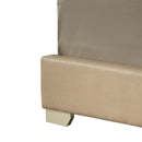 Aaron Queen Bed, Beige