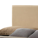 Aaron Queen Bed, Beige
