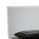 Aaron Full Bed, White