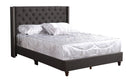 Julie Full Box Spring Bed, Black