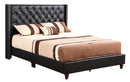 Julie Queen Box Spring Bed, Black