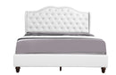 Joy Full Box Spring Bed, White
