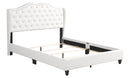 Joy Queen Box Spring Bed, White
