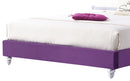 Joy Full Box Spring Bed, Purple