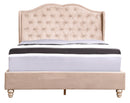 Joy Full Box Spring Bed, Beige