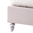 Joy Queen Box Spring Bed, Beige