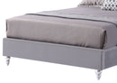 Maxx Queen Box Spring Bed, Gray