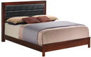 Burlington King Box Spring Bed, Cherry