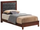 Burlington Twin Box Spring Bed, Cherry